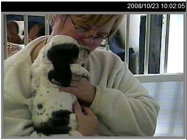 Jane snuggling Isabella